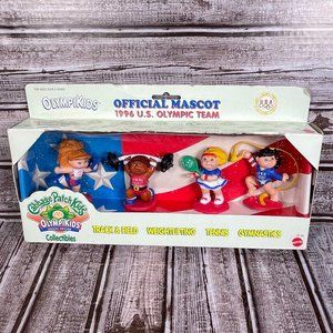 Vintage Cabbage 1996 Patch OlympiKids Special Edition Set Dolls Toys SEALED NEW